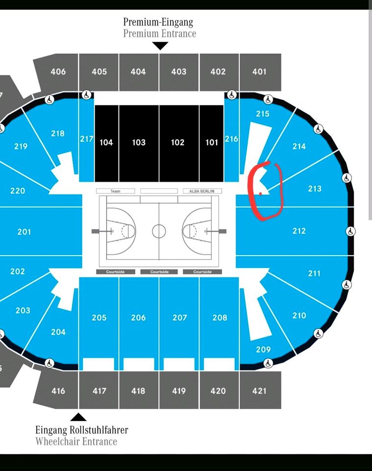 8.5. Alba Berlin vs Bonn, Uber Arena in Berlin