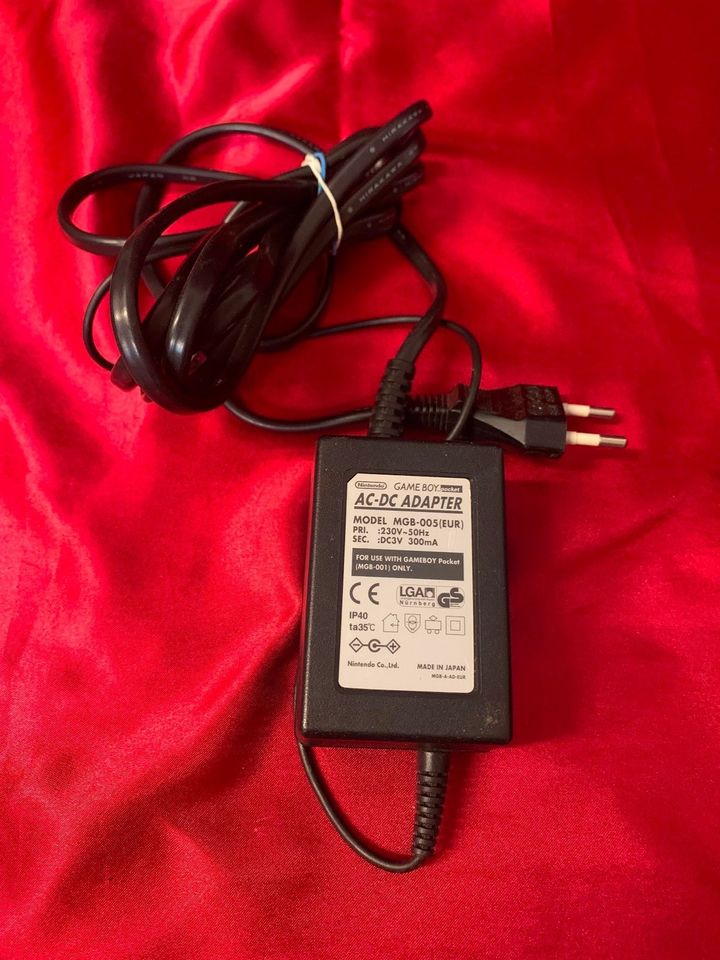ORIGINAL Netzteil für Gameboy Color Pocket Nintendo AC-DC Adapter in Nürnberg (Mittelfr)