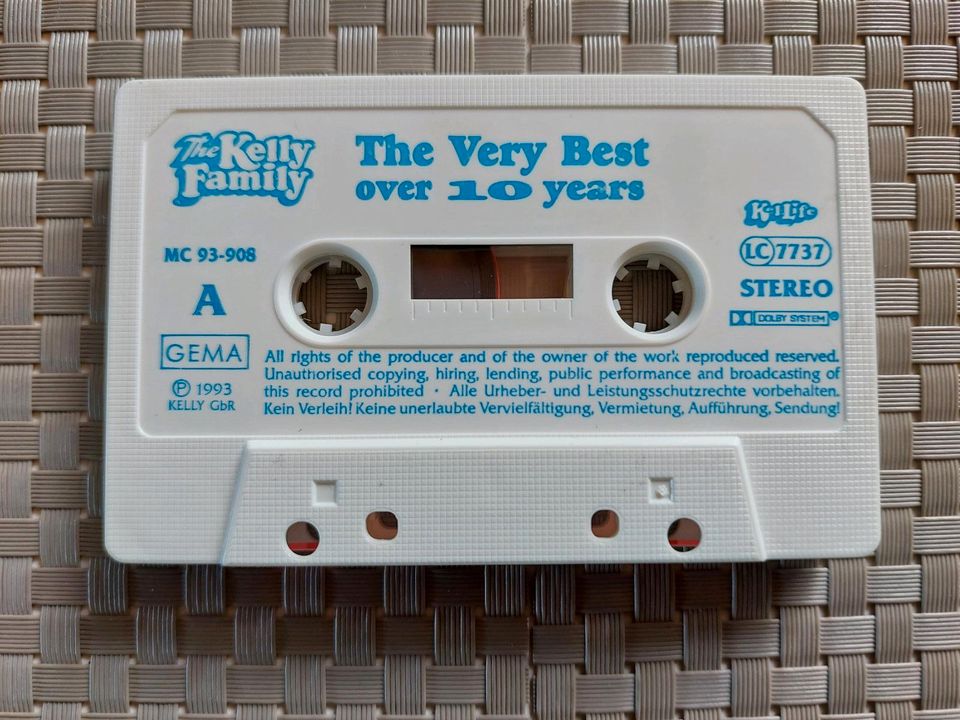 Kelly Family Very Best Over 10 Years Musikkassette MC Cassette in Saldenburg