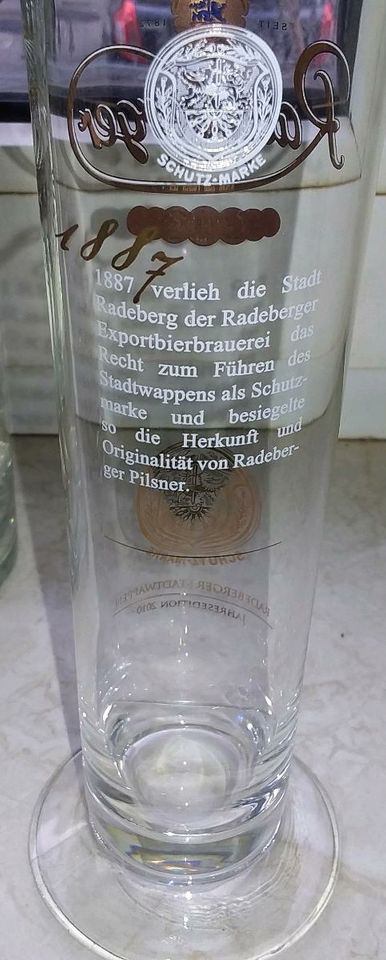 Radeberger Edition Biergläser v.2010,Stadtwappen u vieles mehr! in Leipzig