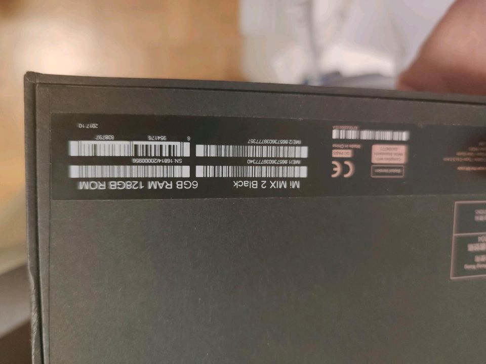Xiaomi Mi Mix 2 6GB/128GB schwarz /black in Eisenach