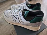 Neue New Balance 574 weiss 42 Sneaker Lederschuhe Bayern - Raubling Vorschau