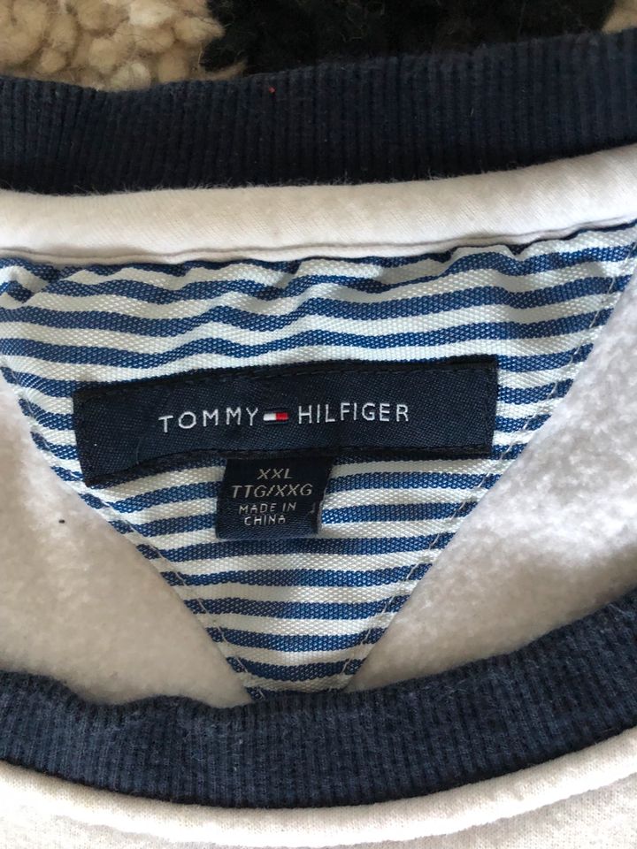 Tommy Hilfiger Sweatshirt Weiß in Saarbrücken