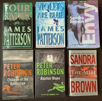 English books: Crime/Thriller, J. Patterson, S. Brown, P.Robinson Nordrhein-Westfalen - Leverkusen Vorschau