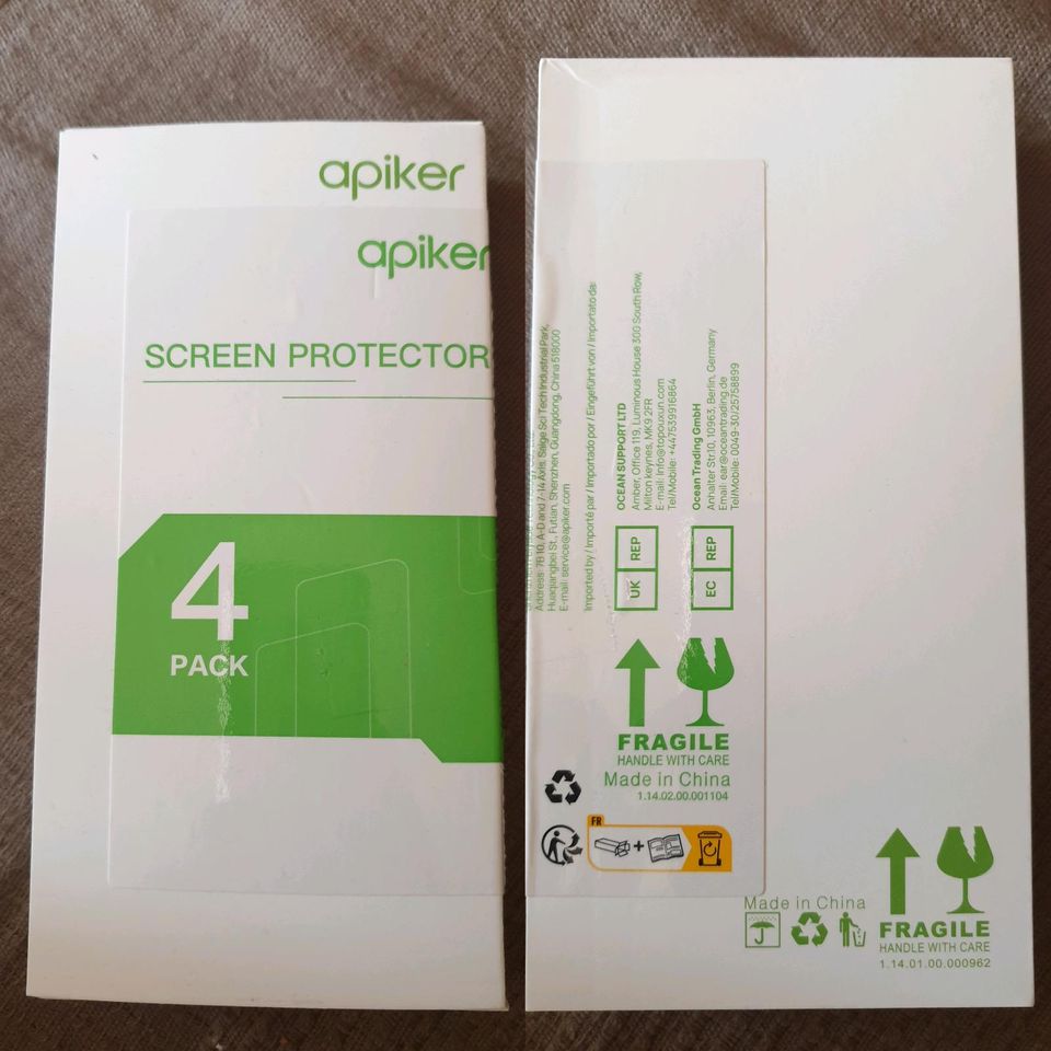 Screen Prorector Display Schutz apikerSamsung Galaxy S9 3Stk. neu in Büdingen