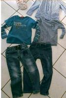 Jungen kleidungspaket 6-Tlg. Jeans Hemd Cape Langarm T-Shirts Nordrhein-Westfalen - Freudenberg Vorschau