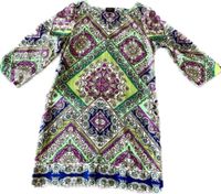 Kleid Retro Ornamente bunt Knielang Gr.: L „Shelli Segal“ Sommer Nordrhein-Westfalen - Wesel Vorschau