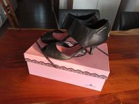 Fornarina Pumps Peep toes Gr. 37 schwarz Brandenburg - Hohenbocka Vorschau