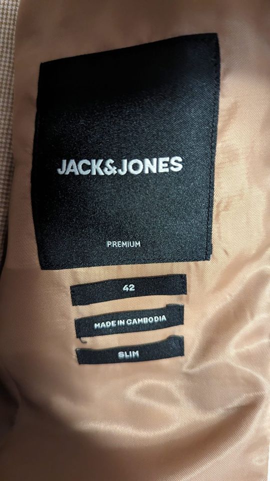 Anzug slim fit Jugendweihe Jack & Jones Grs 42 und 46 in Glauchau