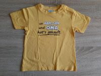 T-Shirt "Ich kam, sah und Oma hat's gekauft." Gr.98 Anna & Philip Brandenburg - Paulinenaue Vorschau