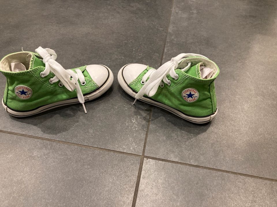 Chucks converse all Star grün gr. 25 in Herne