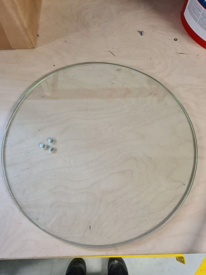 Runde Glasplatte 42cm oder 35cm ( mehrere Stücke ) in Kerpen