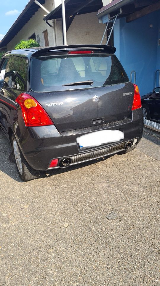 Suzuki Swift Sport 1,6 125 ps schwarz in Heppenheim (Bergstraße)