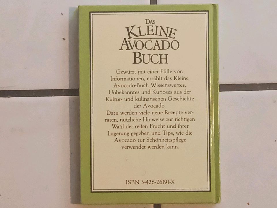 "Das kleine AVOCADO Buch" - Knaurs kleines Schlemmer-Buch in Edewecht