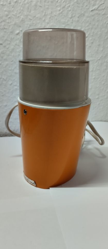 Moulinex Kaffeemühle 70er Jahre orange Vintage in Schwedeneck