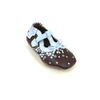 Robeez Krabbelschuhe Babyschuhe Leder braun blau 18-24 Monate NEU Niedersachsen - Braunschweig Vorschau