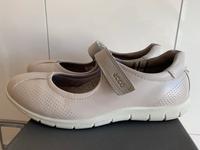 Ecco Ballerina Gr. 36 Babett mary Jane grau natur neuwertig Damen Niedersachsen - Braunschweig Vorschau