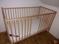 Babybett/ Kinderbett mit Matratze Sachsen - Großharthau-Seeligstadt Vorschau