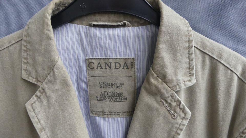 Herrenjacke " Canda ", Gr. 52 / L, beige in Berlin