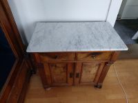 Kommode - Sideboard antik. Echtholz furniert mit Marmorplatte. Bayern - Fürth Vorschau