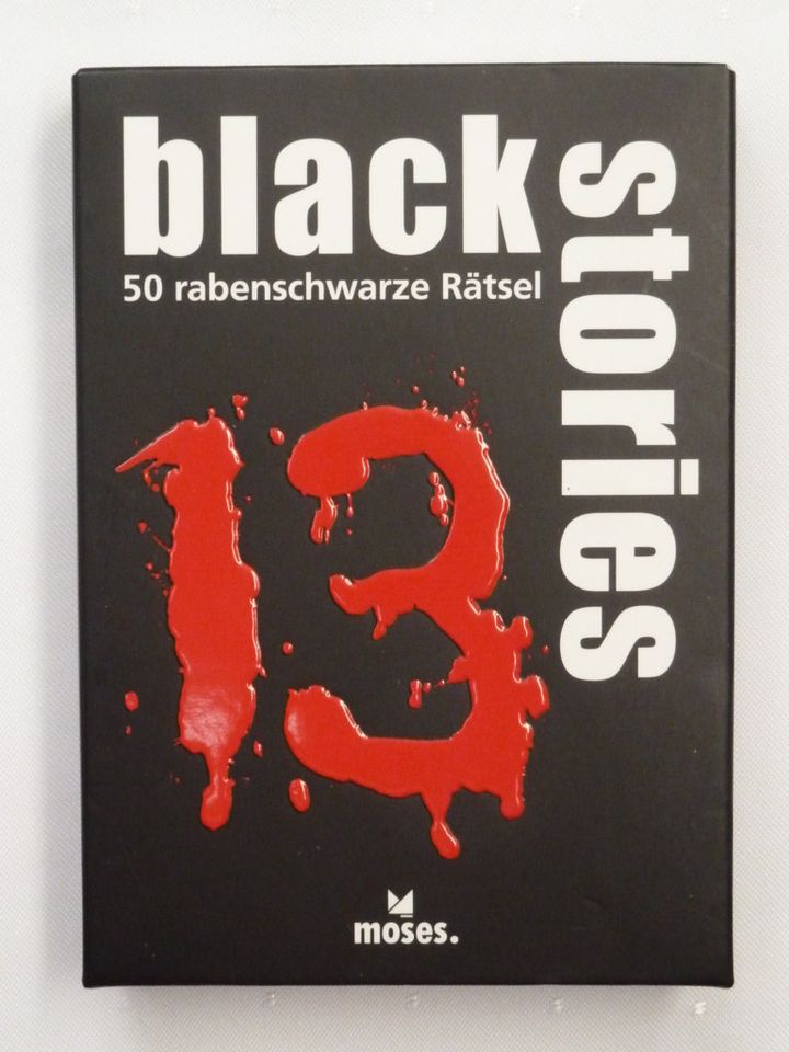 black stories 13 - morbide, rabeschwarze Rätsel / neu in Mühlacker