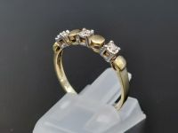 fantastischer Diamant Gold Ring 585 14 Karat Damen 220,00* Frankfurt am Main - Sachsenhausen Vorschau