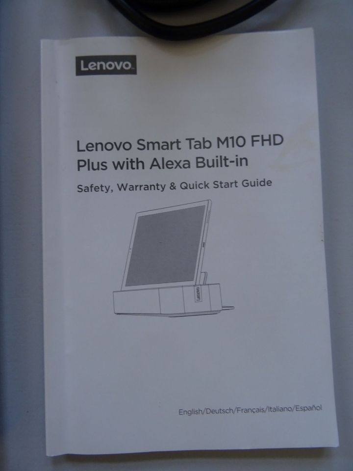 Tablet Lenovo Smart Tab M10 FHD Plus with Alexa Built-in in Berlin