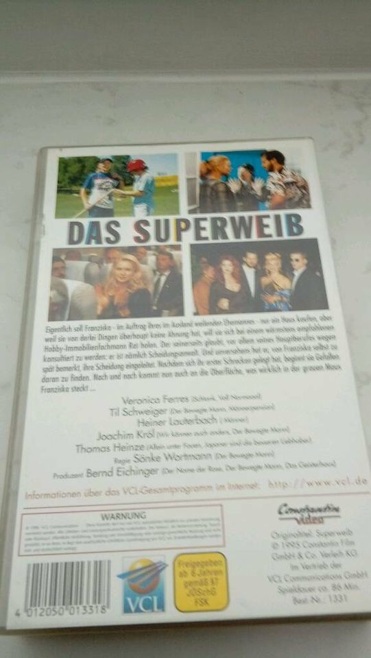 VHS Video Das Superweib Hera Lind Veronika Ferres in Bohmte