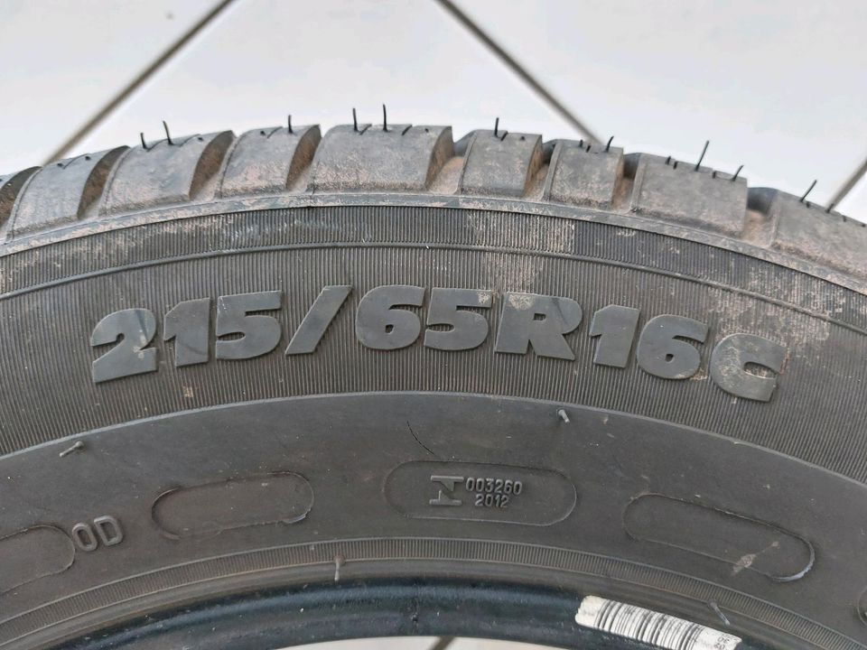 Sommerreifen 215/65R16 C Michelin in Zeltingen-Rachtig