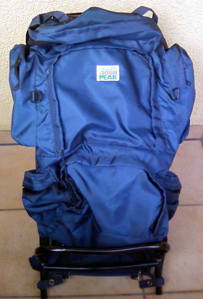 HIGH PEAK Backpacking Rucksack blau in Moers