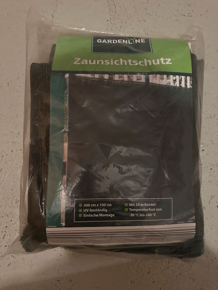 NEU Zaunsichtschutz Balkonsichtschutz 5x1m in Heidelberg