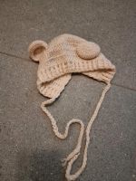 Mütze mit Ohren beige für die Neugeborenenfotografie Dortmund - Sölderholz Vorschau