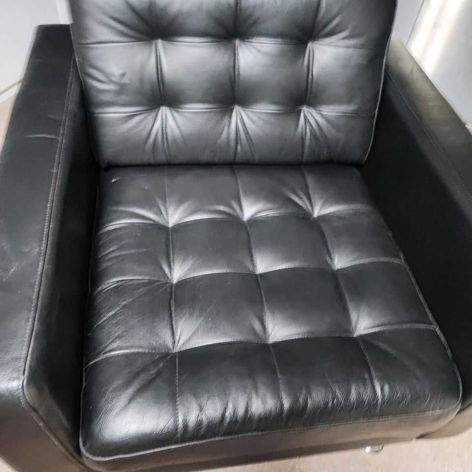 1x Ikea Landskrona Leder Sessel Gebraucht in Solms