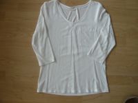 Damen 3/4 arm Shirt,Gr 38(40?),weiß,Pailletten Bayern - Ortenburg Vorschau