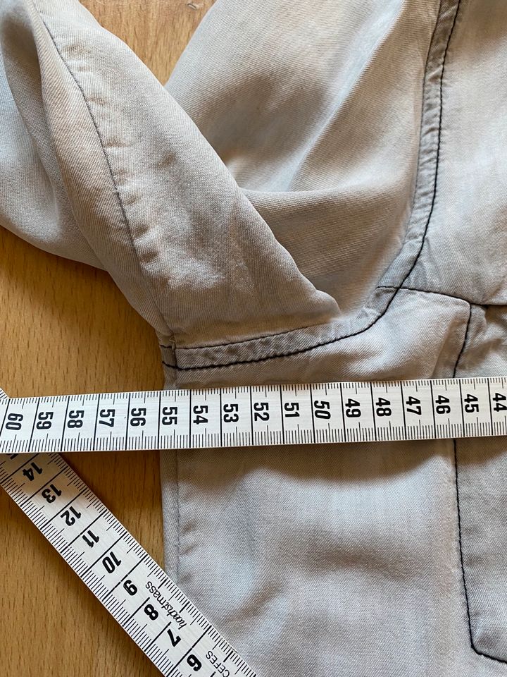Calvin Klein XL Geknöpftes Hemd Bluse Shirt fließend langarm in Berlin