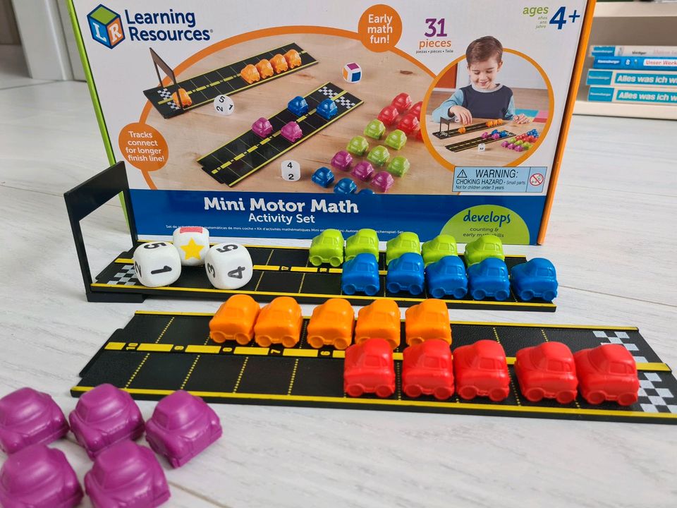 Neuwertig! Mini Motor Math Activity Set Learning Recources in Nürnberg (Mittelfr)