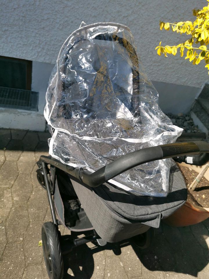 Joie Kinderwagen Buggy Kombi babywanne chrome dlx schwarz grau in Steinach b. Straubing