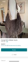 Wildleder Tasche Fransen Handtasche Umhängetasche boho Western Hessen - Wiesbaden Vorschau