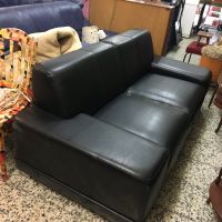 POCO Ledersofa 2-Sitzer Sofa Schwarz H/B/T76x195x90cm Berlin - Spandau Vorschau