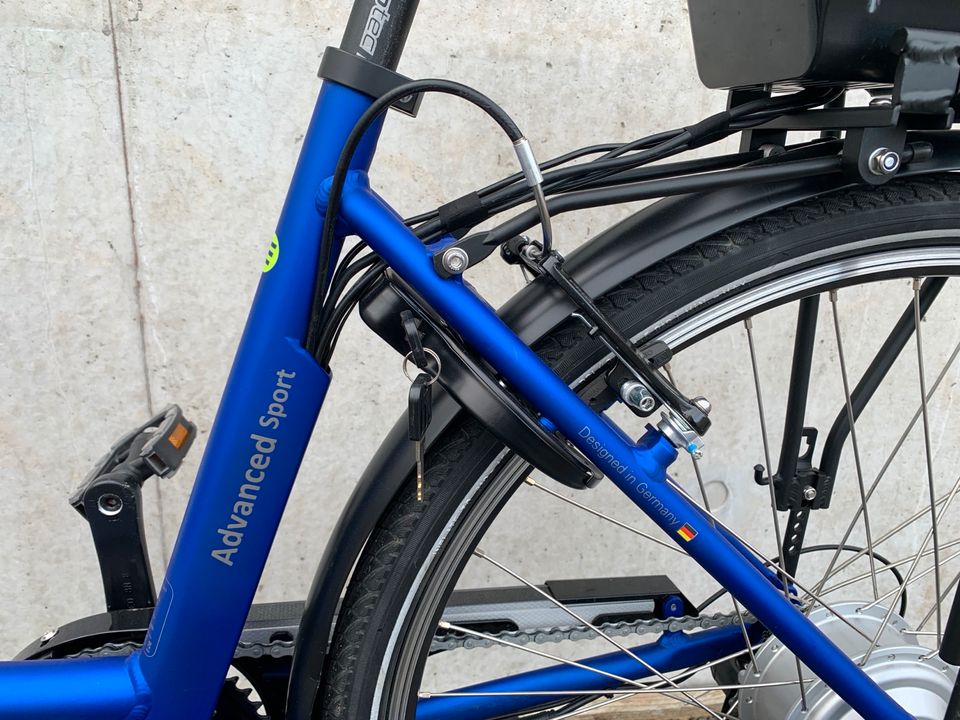 City-E-Bike Pedelc Saxonette Advanced Sport 28 Zoll Rahmenhöhe 45 in Nürnberg (Mittelfr)