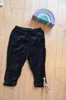 Chinohose Cargo Jeans Anzugshose Pants Schwarz aus Samt 86 Duisburg - Duisburg-Mitte Vorschau