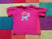 T-Shirt Gr. 86 rot mit Zebra topomini Wuppertal - Oberbarmen Vorschau