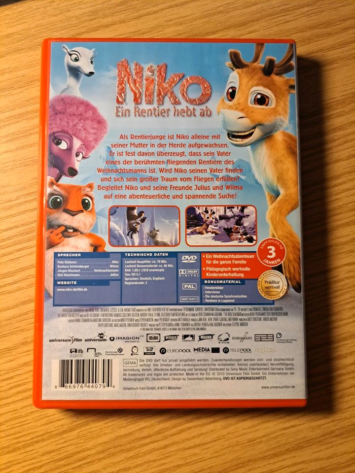 DVD Niko ein Rentier hebt ab in Freiensteinau