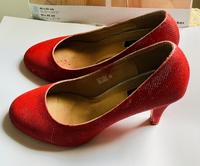 rote Damen-Schuhe Hessen - Wiesbaden Vorschau