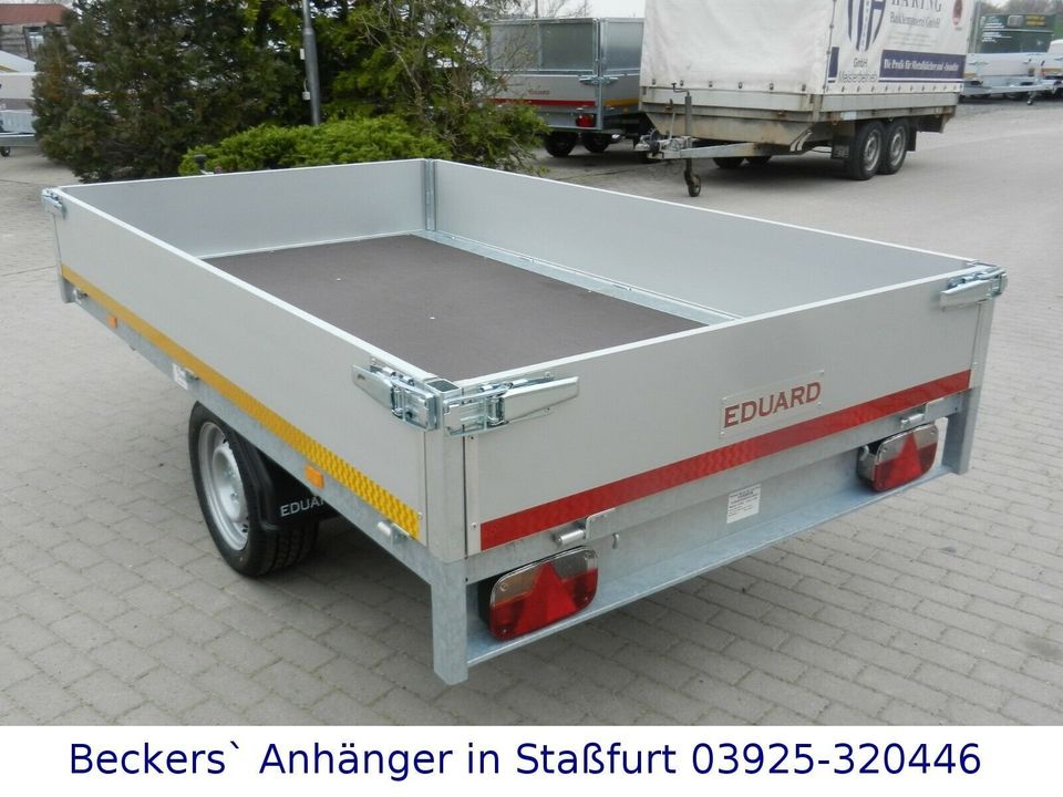 Eduard 1.500kg | Hochlader | 2,60m x 1,50m | 63cm & 13-Zoll Bereifung | 2615 in Neundorf