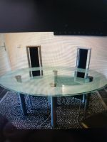 Zu verschenken Esszimmer 4 Stühle Glas Tisch Baden-Württemberg - Mannheim Vorschau