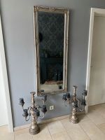 Antike Kerzenleuchter und großer Spiegel Antik Silber Nordrhein-Westfalen - Vreden Vorschau