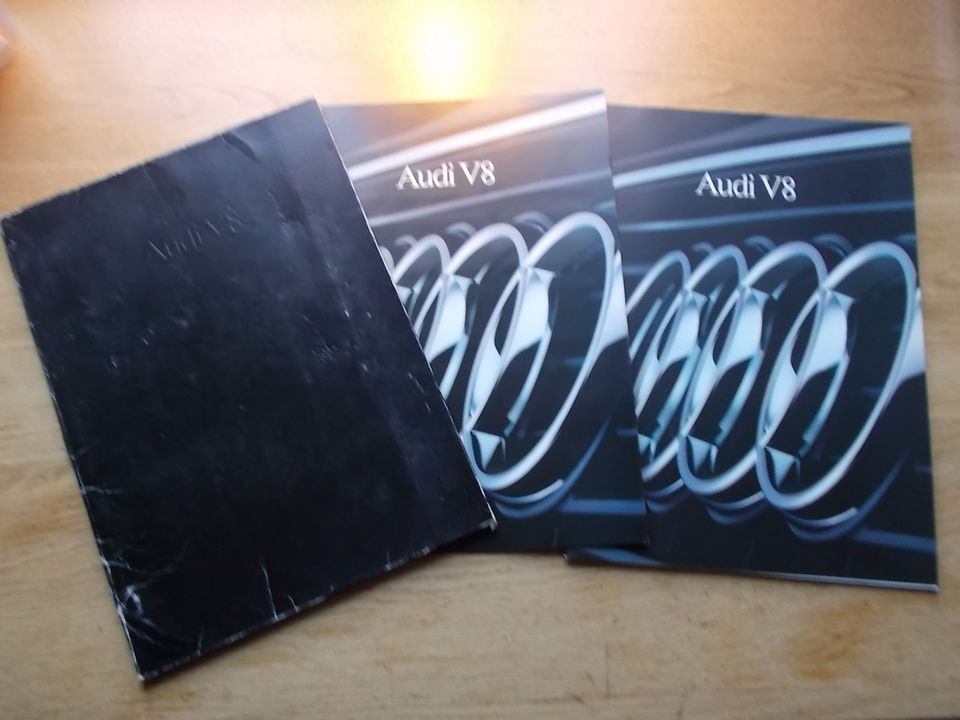 Audi Konvolut Kataloge Audi A8 D11 und R8 , A6, S6, A8 und S8 in Hamburg