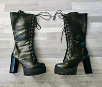 Stiefel 39 schwarz neuwertig! Hessen - Sontra Vorschau