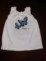 Mädchenshirt neu H&M Top Schmetterlighe weiß blau Gr Nordrhein-Westfalen - Sankt Augustin Vorschau